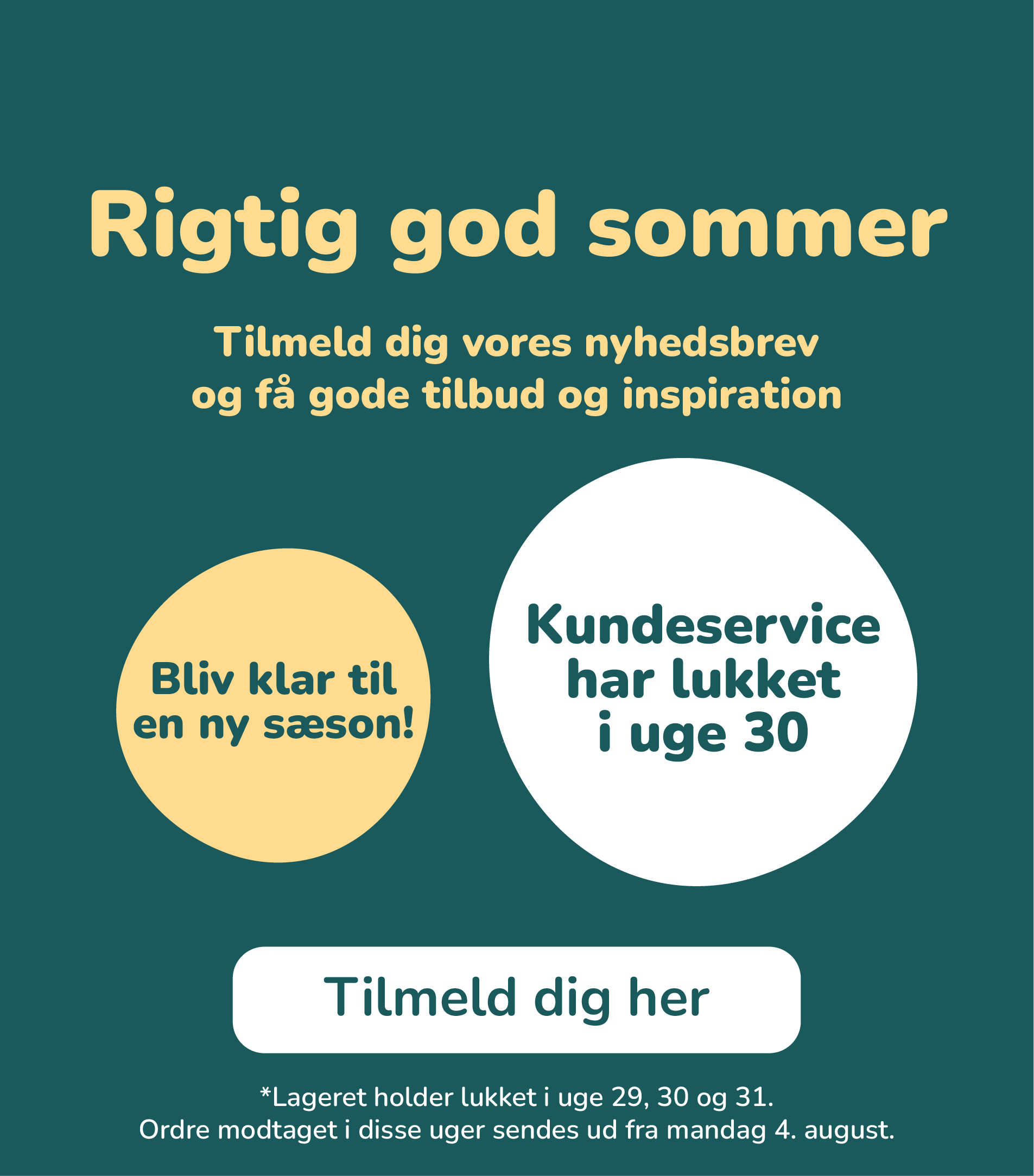 Tilmelding til nyhedsbrev