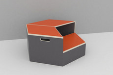 Hexa Step med orange top