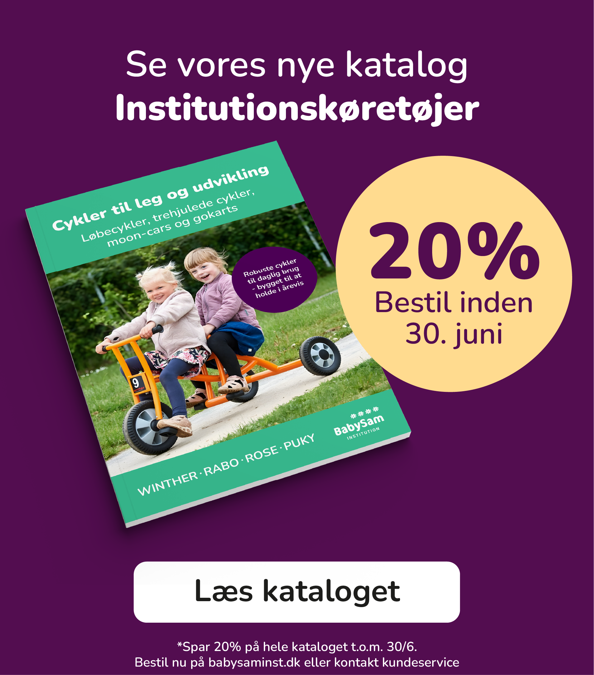 Institutionskøretøjer - Katalog - 20%