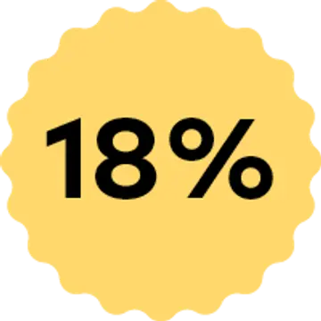 Spar 18%