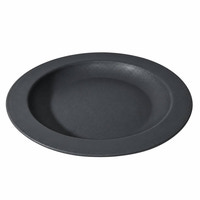 Tallerken - Dyb - Bioplast - Mørkegrå - 24cm 
