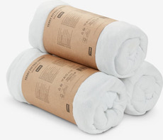 Stræklagen 140x200 - Hvid