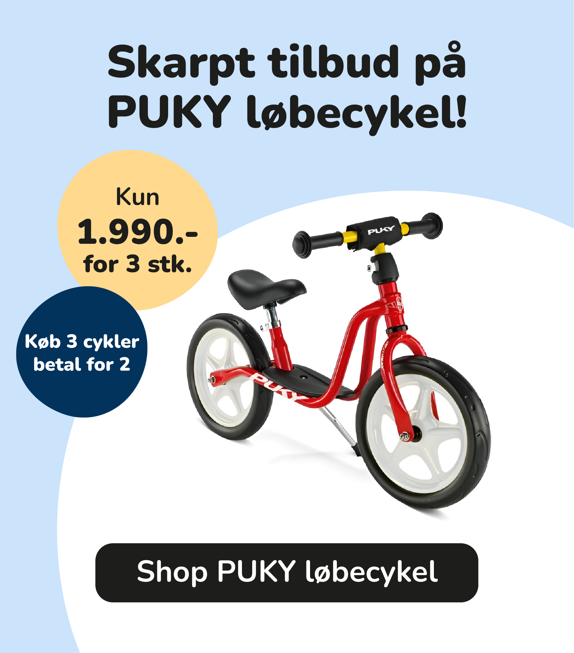 PUKY løbecykel