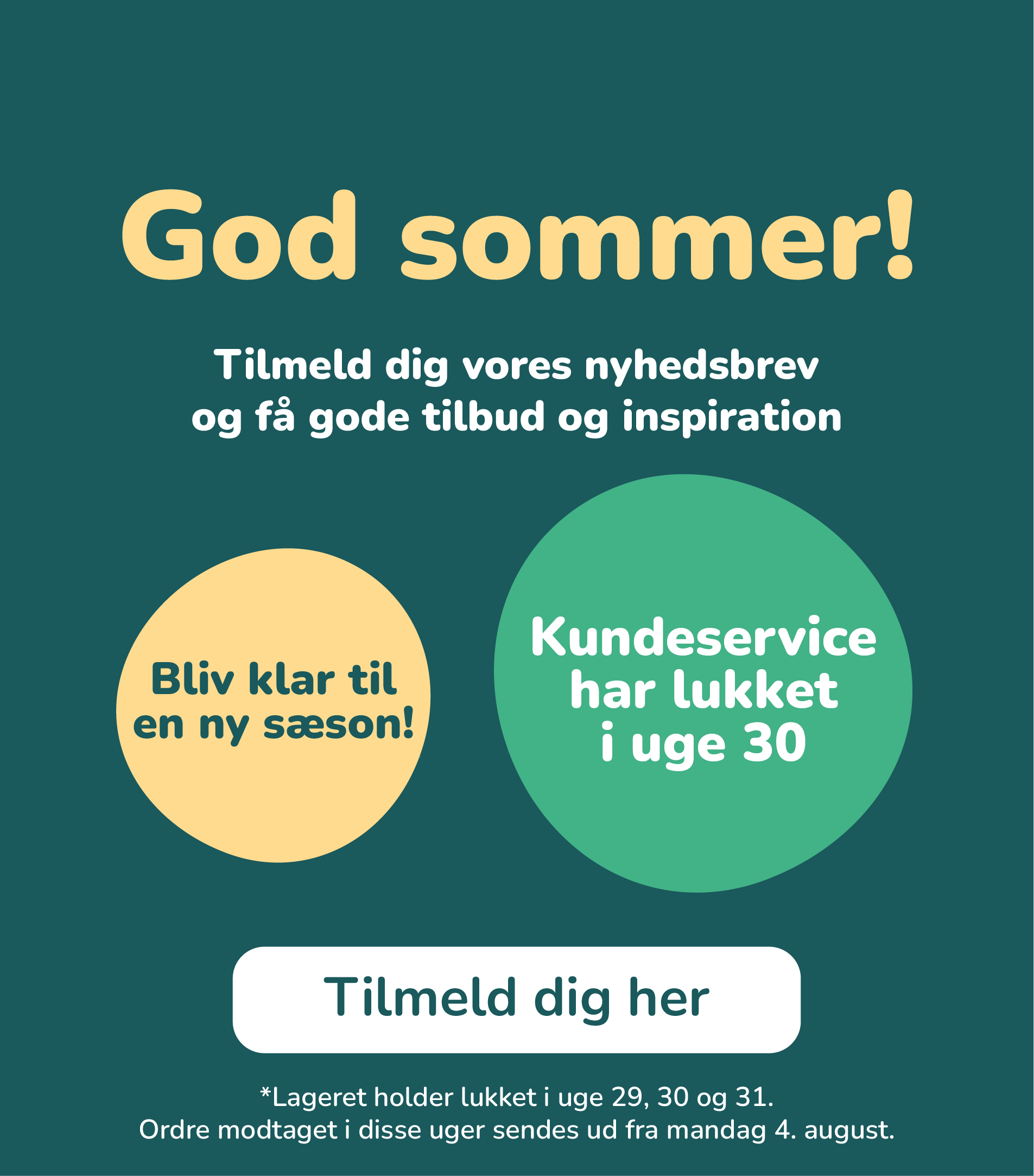 Tilmelding til nyhedsbrev