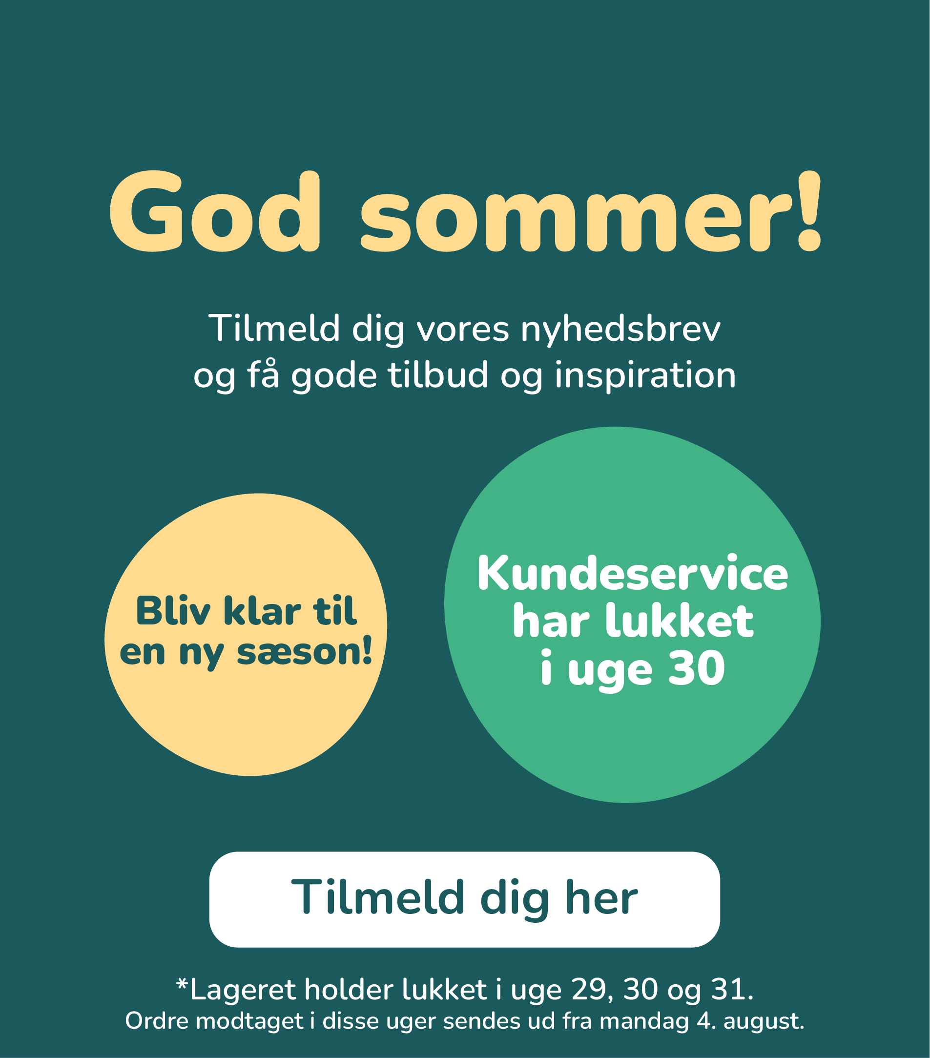 Tilmelding til nyhedsbrev