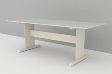 Bord laminat 800 x 2000 mm H: 53 cm