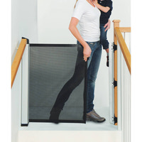 Sikkerhedsgitter med rullelåge op til 120 cm