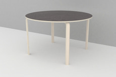 Bord linoleum Ø1200 H: 72 cm