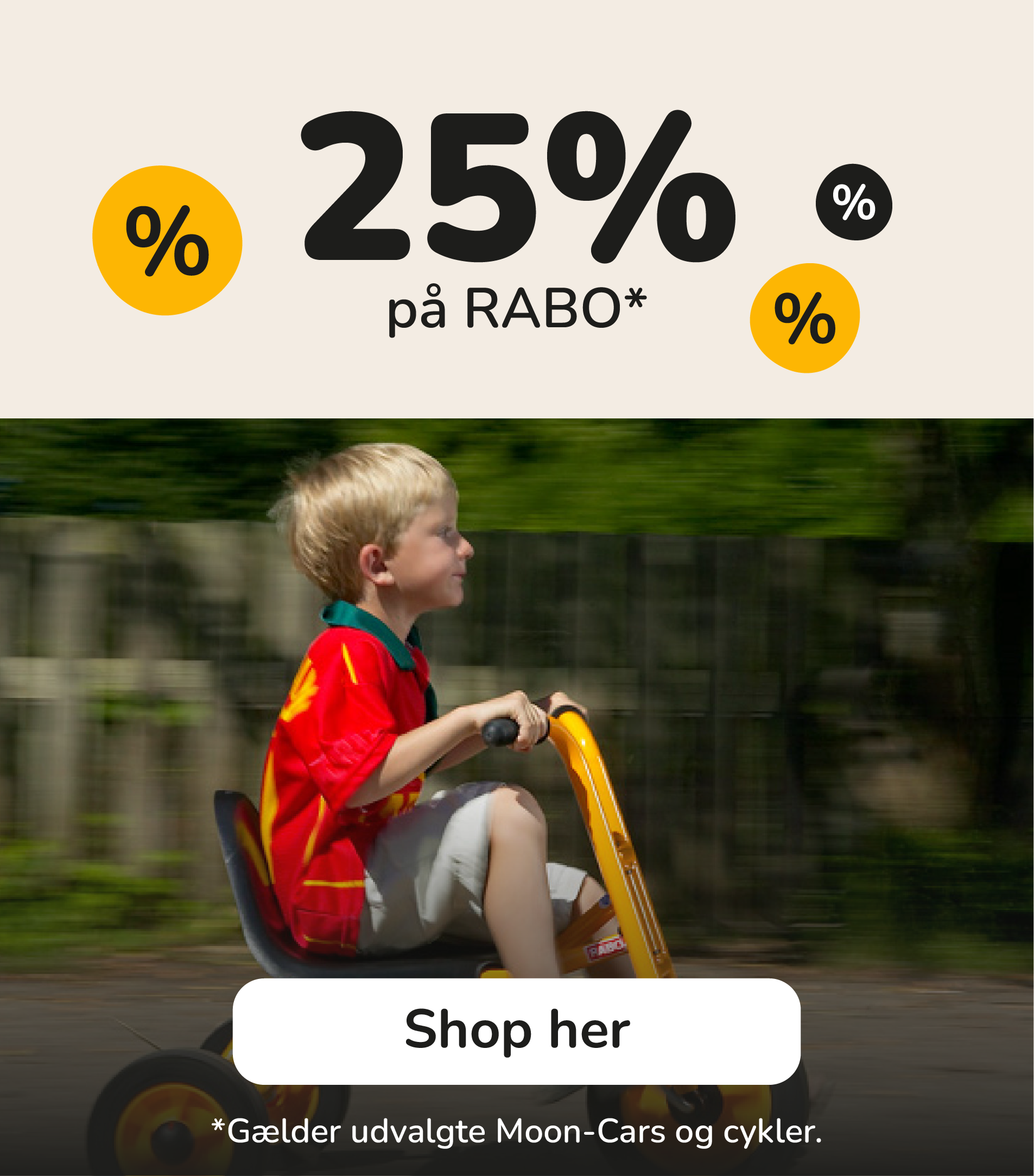 25% på RABO
