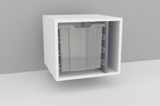 Stor plastkasse til Freja reol 19 mm