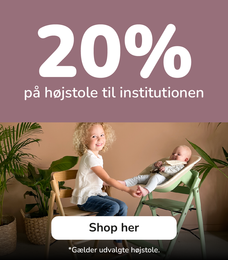 20% på højstole